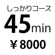 しっかり45分コース